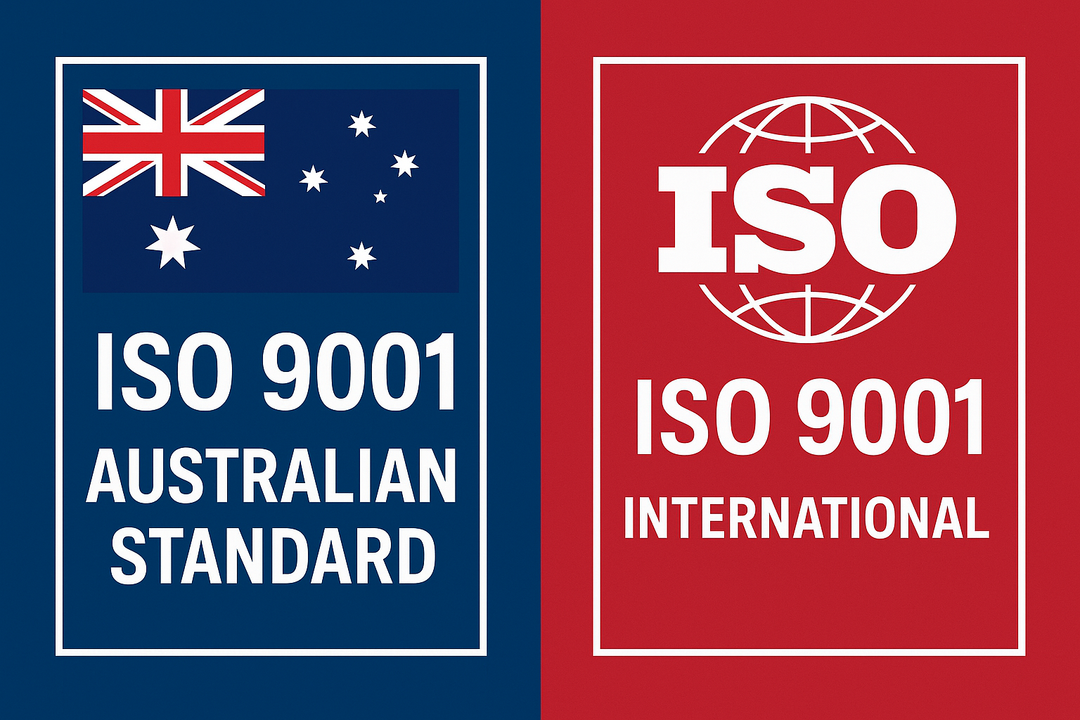 ISO 9001 Australian Standard vs International ISO 9001