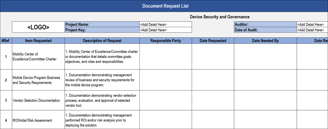 Internal Audit Framework